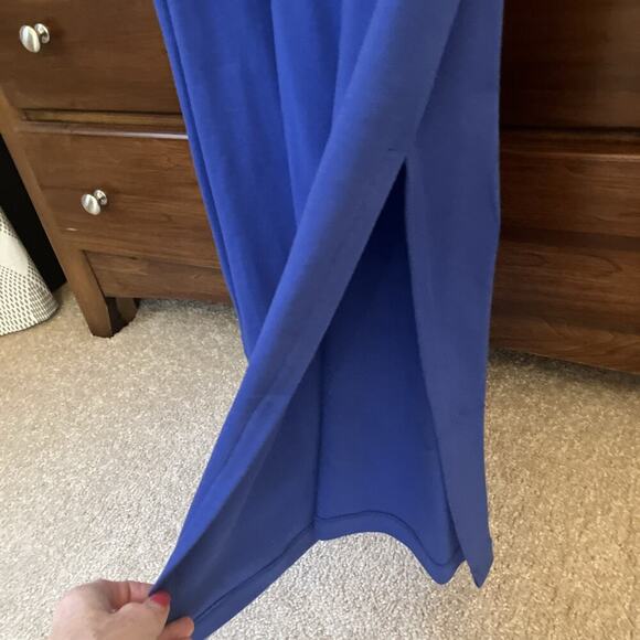 Marisa Christina Dress / Cardigan Set Outfit Women’s Size XL Large Snowman Blue - Picture 10 of 14